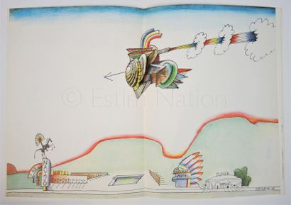 DERRIERE LE MIROIR- N° 157- STEINBERG -1966 7 illustrations en couleurs dont 2 en...