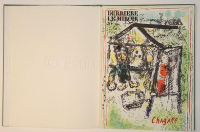 DERRIERE LE MIROIR - N° 182 - EDITION DE LUXE - CHAGALL - 1969 Texte de Claude Esteban,...