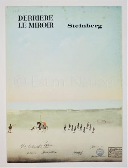DERRIERE LE MIROIR N° 192 - STEINBERG - 1971 Textes par Alechinsky, J. Dupin, 3 lithographies...