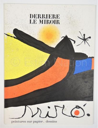 DERRIERE LE MIROIR N° 193 - 194 - MIRO - 1971 Textes par Alechinsky, J. Dupin, 3...