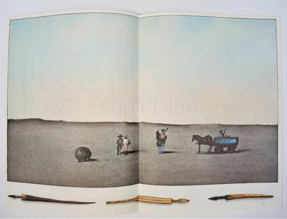 DERRIERE LE MIROIR - N°-205 - STEINBERG - 1973 Texte de H. Damisch illustré de 3...