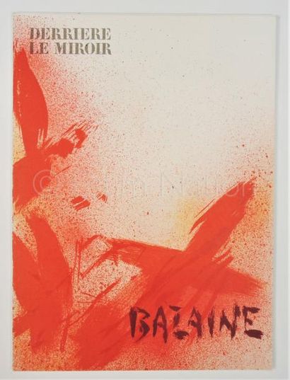 DERRIERE LE MIROIR N° 215 - BAZAINE - 1975 Dialogues d’ombres, 6 lithographies originales...
