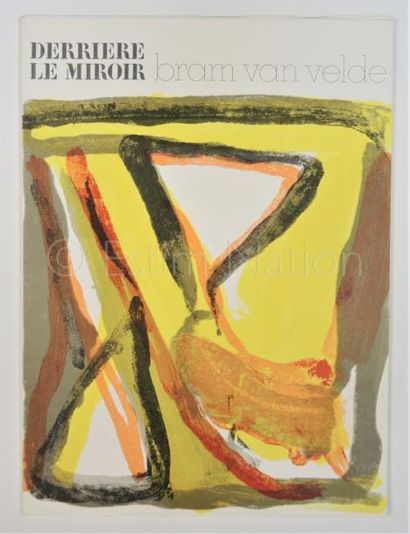 DERRIERE LE MIROIR N° 216 - BRAM VAN VELDE - 1975 Texte de Arrabal, 3 lithographies...