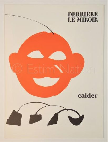 DERRIERE LE MIROIR N° 221 - CALDER - 1976 Texte de Jean Frémon, illustré de 7 lithographies...