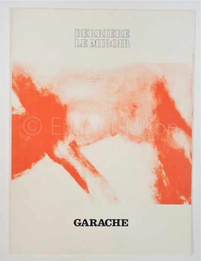 DERRIERE LE MIROIR N° 222 - GARACHE - 1977 Texte de J.L. Benoist, Jackson illustré...