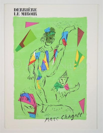 DERRIERE LE MIROIR N° 235 - CHAGALL - 1979 Chagall vu par Vercors, 32 p. 2 lithographies...