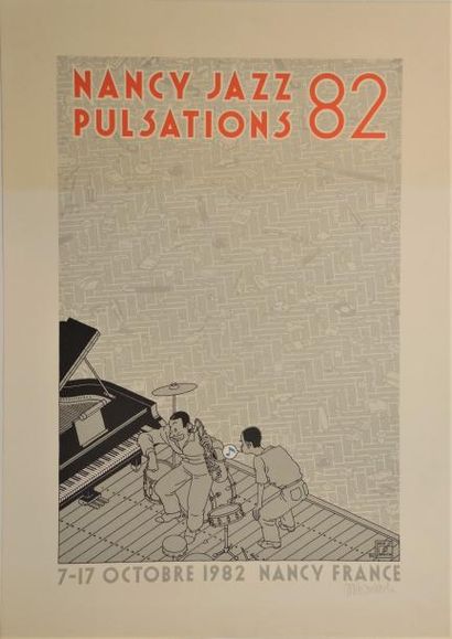 SÉRIGRAPHIES, MULTIPLES SWARTE Joost


Sérigraphie "Nancy Jazz Pulsation 82", octobre...