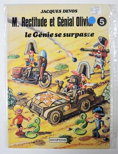 DEVOS Jacques DEVOS Jacques


Génial Olivier. Le génie se surpasse T5 - Dupuis, 1977...