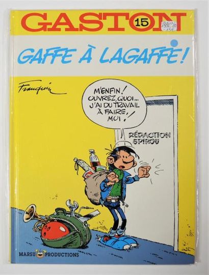 FRANQUIN FRANQUIN


Gaston. Gaffe à Lagaffe T15 - Marsu Productions, 1996 - EO -...