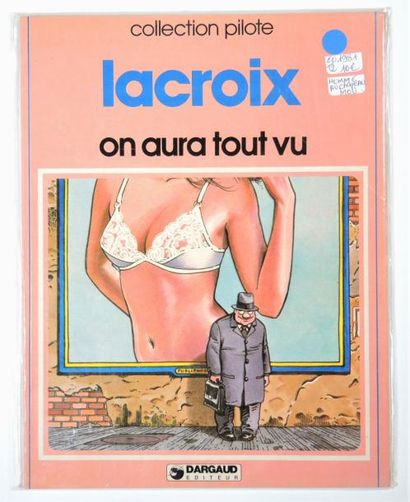 LACROIX LACROIX 


Dargaud. L'homme au chapeau mou, On aura tout vu T2, 1981 -CP...