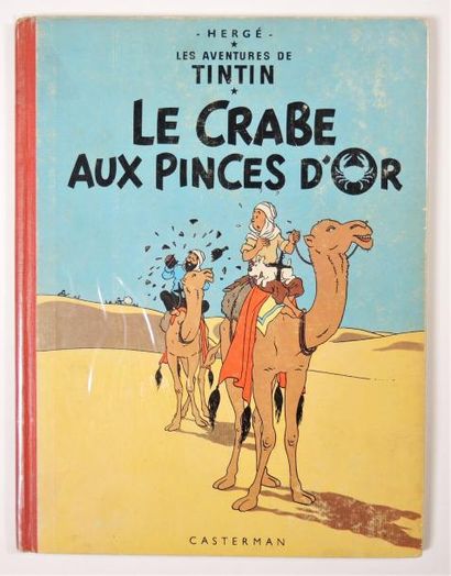UNIVERS D'HERGÉ HERGÉ


Casterman. Le crabe aux pinces d'or - B29 - 1960 - bords,...