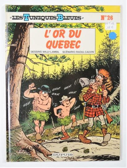 LAMBIL/SALVARIUS LAMBIL/SALVARIUS 


Dupuis. Les tuniques bleues, L'or du Québec...
