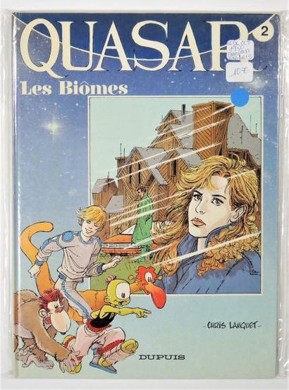 Lamquet LAMQUET 


Dupuis. Quasar, Les biomes T2 EO TBE tampon ex libris sur pdt...