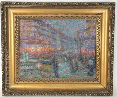 BERTAUX René Paul (1878-1917) "Vue de Paris : Boulevard Saint Germain et Panthéon"


Huile...