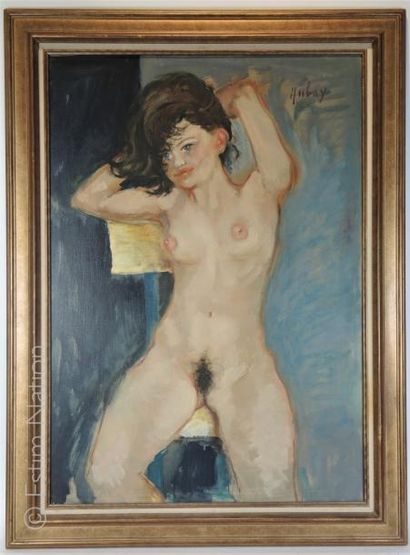 HUBAY PAUL (1930-1994) "Violette"


Huile sur toile, signé en bas à droite


Dimensions...