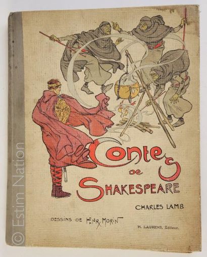 LAMB Charles 'Contes de Shakespeare,songe d'une nuit d'été,le marchand de Venise…''illustrations...