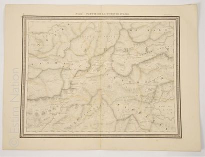 CARTE GEOGRAPHIQUE [TURQUIE],région de Arzroum,carte imprimée en 1830, tirée de l'atlas...