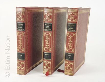 BALZAC Honoré de 'Les contes drolatiques'',trois vols,reliure éditeur,M. de l'Ormeraie,illus....