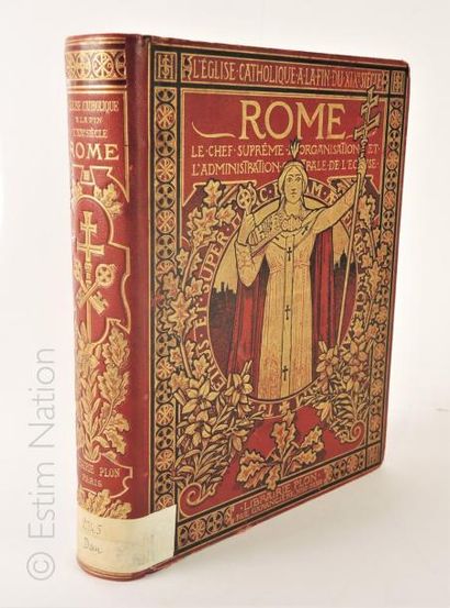 HISTOIRE DE L'EGLISE "Rome,le chef suprême,l'organisation et l'administration de...