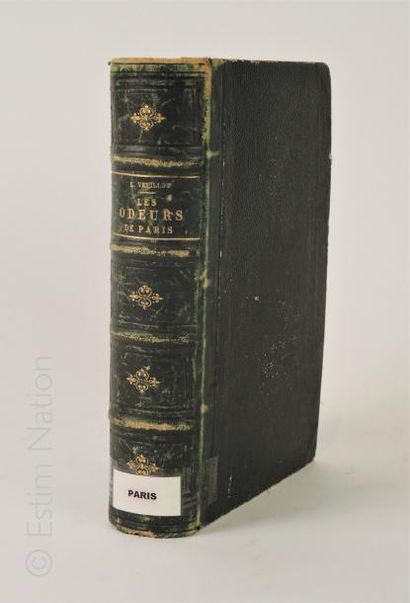 Louis VEUILLOT "Les odeurs de Paris",Paris,Palmé,1867,sixième édition,in-12,reliure...