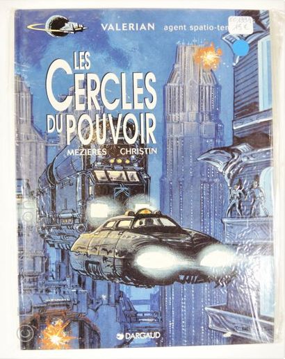 MEZIERES J-C Valérian, Les cercles du pouvoir T15 - Dargaud, 1994 - EO - TBE tampon...