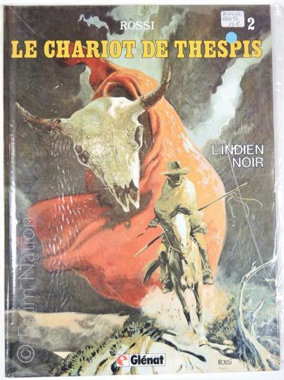 ROSSI Le chariot de Thespis, L'indien noir T2- Glénat, 1984 - EO - TBE