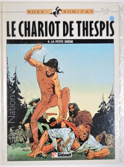 ROSSI Le chariot de Thespis, La petite sirène T4- Glénat, 1987 - EO - TBE