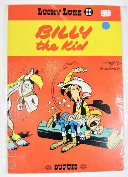 MORRIS Lucky Luke, Billy the Kid T20 - Dupuis,1964 - rééd. Dos jaune - TBE
