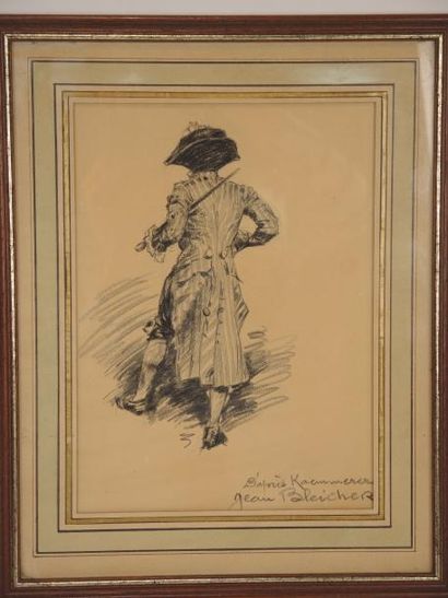 JEAN FLEICHER (XX) "Etude de personnage d'après KAEMMERER"


Dessin au fusain


Dimensions...