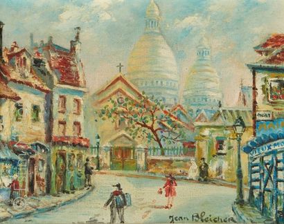 JEAN FLEICHER (XX) "Vue de Montmartre"


Huile sur toile signée en bas à droite


Dimensions...