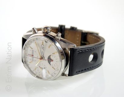 EBERHARD NAVY MASTER Montre bracelet chronographe Eberhard Navy Master Triple date...