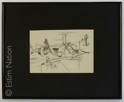 Claire BRESSON (1912-2009) Série "Citée industrielle, 1945"


Trois dessins à l'encre...