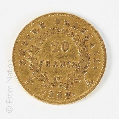 NUMISMATIQUE Pièce 20 francs or (900/°°) Napoléon 1er Empire Tête laurée


Pds :...