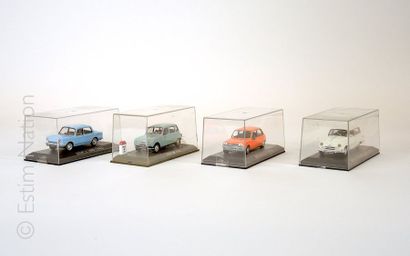 LOT DE VEHICULES MINIATURES 9 véhicules miniatures de marques diverses, certaines...