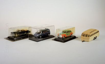 LOT DE VEHICULES MINIATURES 7 véhicules miniatures de marques diverses, certaines...