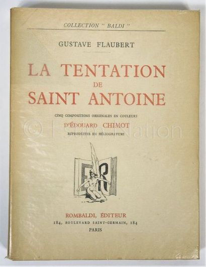 FLAUBERT Gustave (1821-1880) FLAUBERT Gustave (1821-1880)


La tentation de Saint...