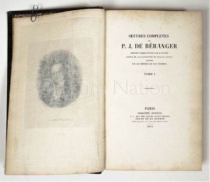 Béranger , Pierre-Jean de (1780-1857) Béranger , Pierre-Jean de (1780-1857)


Œuvres...
