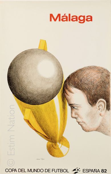 ROLAND TOPOR (1938-1997) "Copa del mundo de Futbol Espana (19)82 / Malaga"


Affiche...