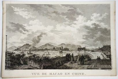 CHINE-VOYAGE DE LA PEROUSE Planche de l'édition originale de 1797, planche n° 40...