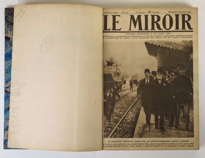 PREMIÈRE GUERRE MONDIALE ''Revue le Miroir'', daté premier semestre1918, avec des...