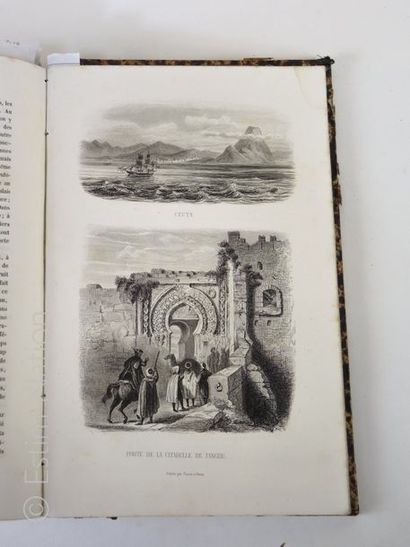 VOYAGE EN ASIE ET EN AFRIQUE-EYRIES et JACOBS ''Voyage en Asie et en Afrique d'après...