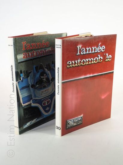 AUTOMOBILE '' L’année automobile '' : 1981/82 (N°29), 1982/83 (n°30) , Edita Lausanne....