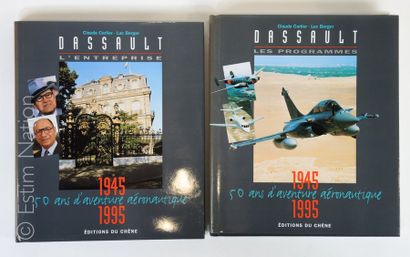 AVIATION ''Dassault 1945-1995 : 50 ans d’aventure aéronautique. '' Claude Carlier...
