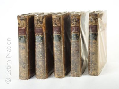 LITTÉRATURE ANCIENNE ''Œuvres de Boileau-Despréaux. '' libraires associés Paris 1772,...
