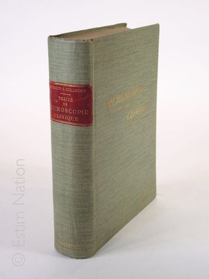 MÉDECINE '' Microscopie clinique. '' M.Deguy & A.Guillaumin, Masson éditeur 1906,...