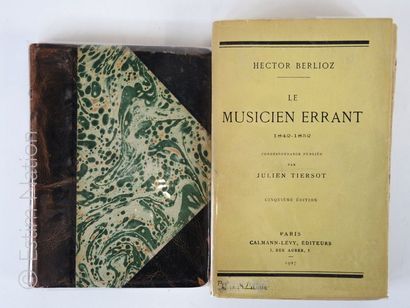 MUSIQUE ''Le musicien errant, 1842-1852. '' Hector Berlioz, Calmann-Lévy 1927, broché....