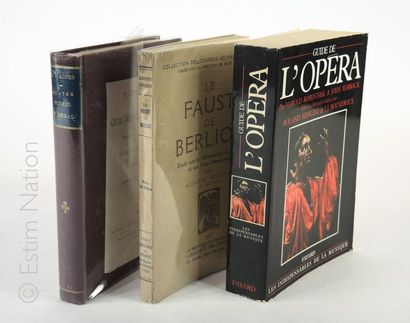MUSIQUE - OPERA ''Le Faust de Berlioz, étude sur '' La Damnation de Faust '' et sur...