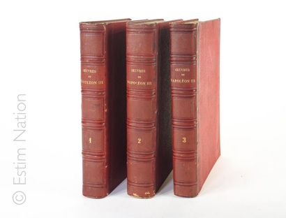 NAPOLÉON III Oeuvres de Napoléon III

AMYOT, PLON Editeurs, 1856

3 vol. Demi- maroquin...