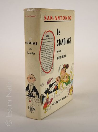 DUBOUT ''San Antonio, le standinge'', Paris, Fleuve noir, 1965, in-8, reliure-éditeur...