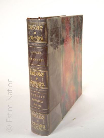 MUSSET ''Poésies nouvelles, 1833-1852 '', Paris, Librairie de France, 1928, in-4,...
